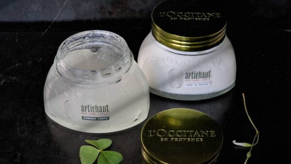 L'Occitane Artichaut Body Scrub & Body Cream